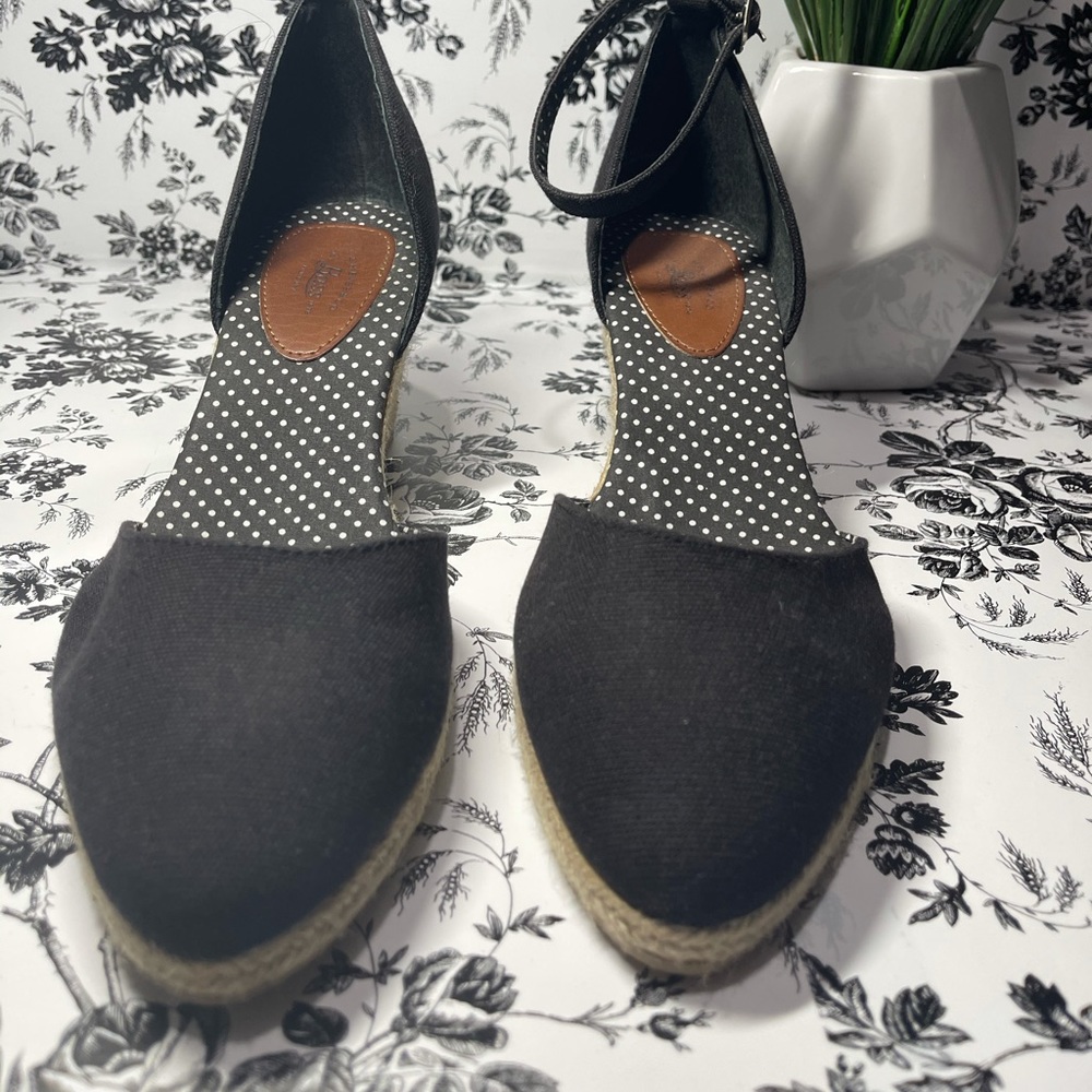 G.H. Bass & Co Espadrilles Wedges sz 10